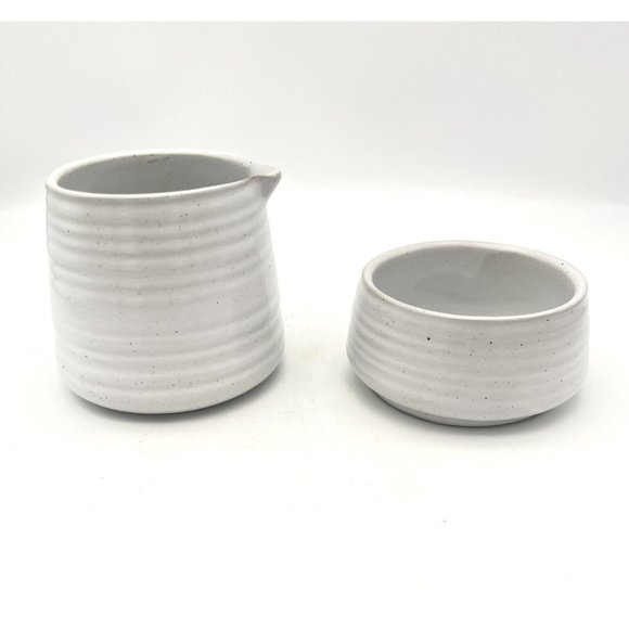 NESPRESSO ORIGINALE COFFEE CREAMER SUGAR BOWL SET #3579 - Picture 2 of 6